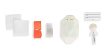 01-91001S - Cardinal Health™ IV Start Kit including ChloraPrep® CHG 1ML, Tegaderm™ 1624W Transparent Dressing and Orange Tourniquet, Box of 100