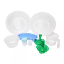 SSK5004 - Cardinal Health™ 12 Piece Minor OR Double Basin Kit including Emesis Basin, 700CC, CSR Wrap, 54 x 72IN and Light Handle Cover, Flexible, Box of 5