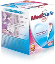 9657 - MEDICAL TECHNOLOGY & DEVICES SA LANCET 23GA 2MM, Box of 10