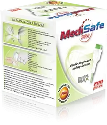 9656 - MEDICAL TECHNOLOGY & DEVICES SA LANCET 29GA 1.5MM, Box of 2000