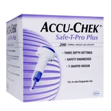 03448622001 - ROCHE HOLDING AG Accu-Chek® Safe-T-Pro Plus 200-ct Lancets, Box of 6, 1200-ct