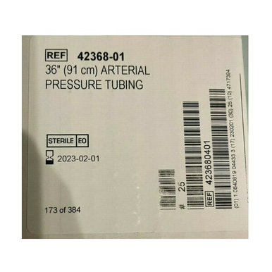 42369-01 - ICU MEDICAL INC PRESSURE MONITOR TUBING, Box of 25