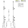 42500-19 - ICU MEDICAL INC PRESSURE MONITOR KIT TRANSPAC 60IN TRANSDUCERX2 STOPCOCK FLUSH DEVICE, Box of 10