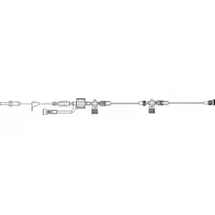 42607-05 - ICU MEDICAL INC PRESSURE MONITOR KIT TRANSPAC 48IN 3 WAY STOPCOCK FLUSH DEVICE, Box of 20