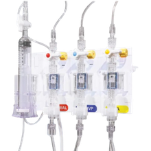 42634-05 -ICU MEDICAL INC PRESSURE MONITOR KIT 12IN 3 WAY STOPCOCK FLUSH DEVICE, Box of 20