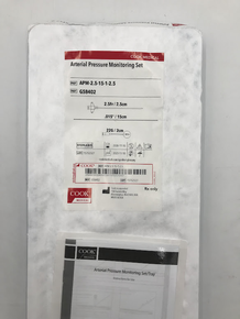 G58402 - SPECTRUM VASCULAR LLC PRESSURE MONITOR KIT, Box of 1