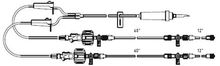 MX9513T - ICU MEDICAL INC PRESSURE MONITOR KIT TRANSTAR 12IN TRIFURCATED, Box of 10