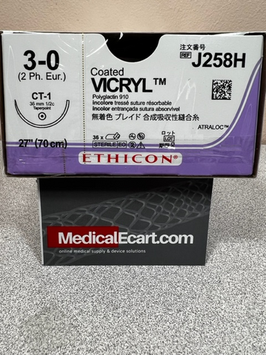 Ethicon J258H COATED VICRYL® (polyglactin 910) Suture