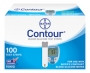 Bayers CONTOUR Blood Glucose Test Strips 7099. Case of 24bxs, 50 e/a