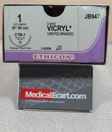 Ethicon JB947 COATED VICRYL® (polyglactin 910) Suture