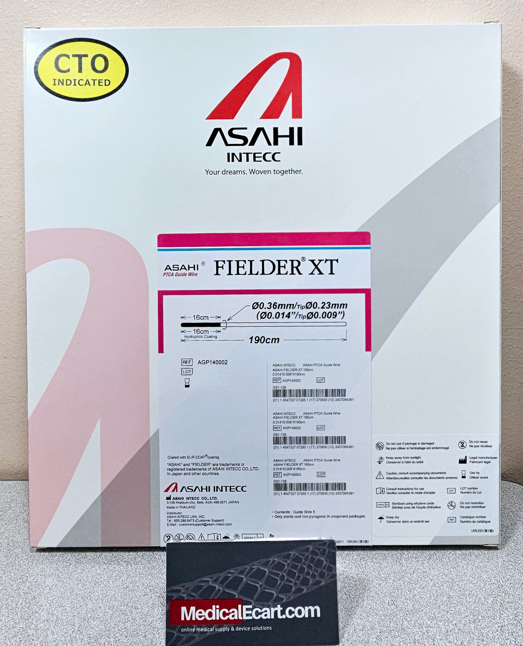 Asahi AGP140002 Fielder XT PTCA Guidewire 0.014