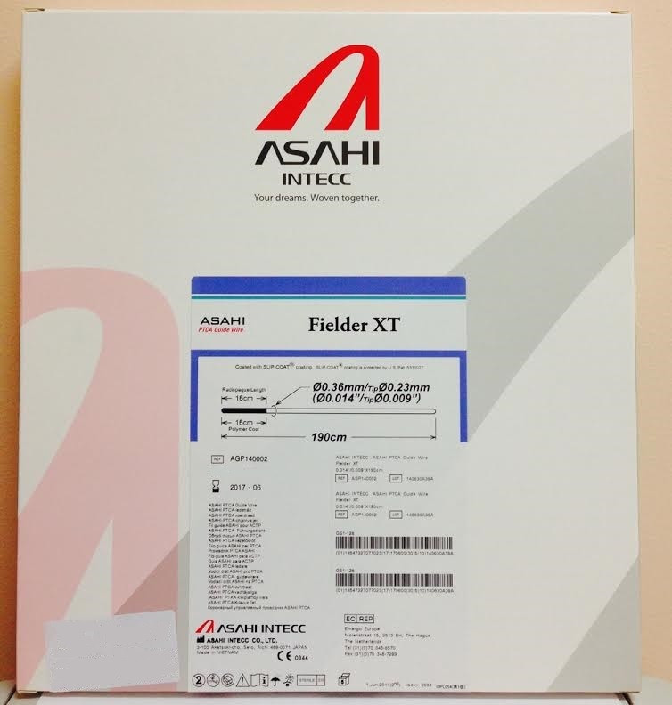FIELDER アオリイカ用 Asahi AGP140002 Fielder XT PTCA Guidewire 0.014