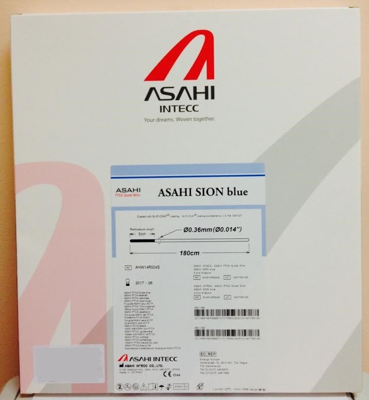 ASAHI＊＊ページ ASAHI, SION, Blue, AHW14R004S, PTCA, Guidewire