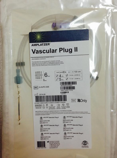 9-AVP2-006 AMPLATZER Vascular Plug II