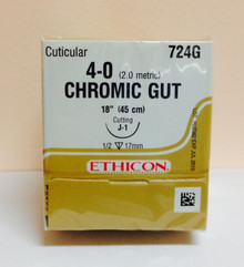 Ethicon 724G Surgical Gut Suture - Chromic