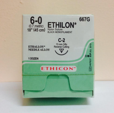 Ethicon 667G ETHILON Nylon Suture