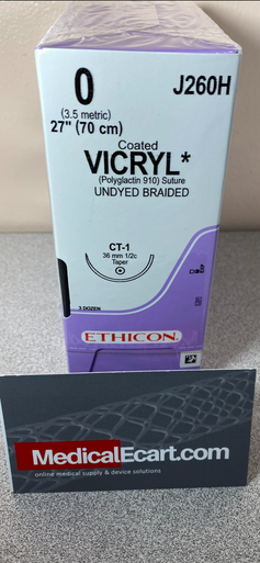 Ethicon J260H COATED VICRYL® (polyglactin 910) Suture