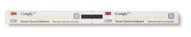 1250 - SOLVENTUM CORP - 3M™ Comply™ Steam Chemical Indicator Strip 1250, case of 1920