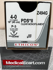 Ethicon Z494G PDS® II (polydioxanone) Suture