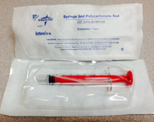 Medline, DYNJSYRPC3R, Syringe, 3ML, Polycarbonate
