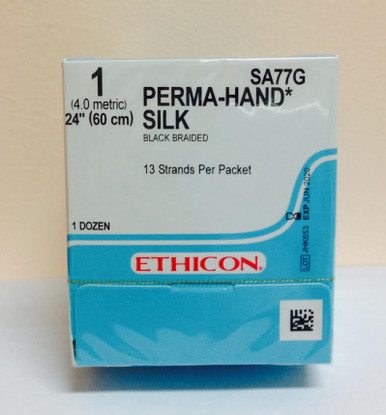 Ethicon SA77G PERMAHAND® Silk Suture