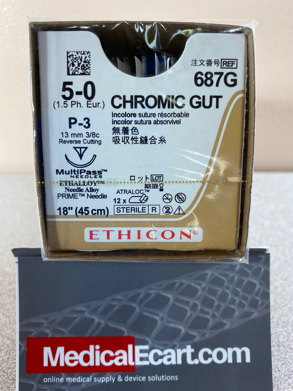 Ethicon, 687G, Surgical, Gut Suture, Chromic,