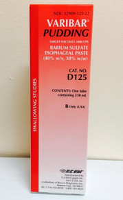 90006 Varibar Pudding Contrast Media Barium Sulfate 40% Oral Administration Paste Tube Vanilla 230 mL
