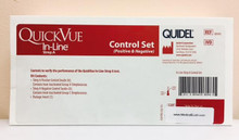 Quidel 00345  Control Swab Quickvue In-Line Strep A Strep A Test Positive