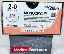 Ethicon Y266H MONOCRYL® (poliglecaprone 25) Suture