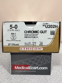 Ethicon U202H Surgical Gut Suture - Chromic