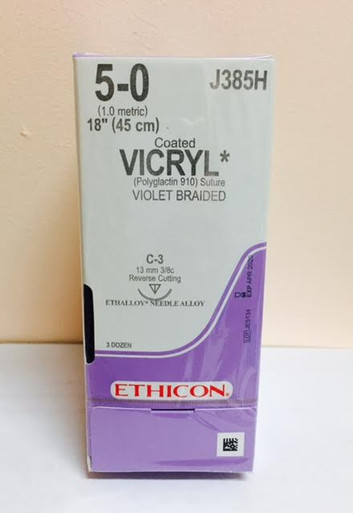 Ethicon J385H COATED VICRYL® (polyglactin 910) Suture