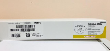 Ethicon M655G Surgical Stainless Steel Suture