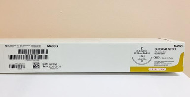 Ethicon M400G Surgical Stainless Steel Suture