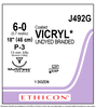 Ethicon J492G COATED VICRYL® (polyglactin 910) Suture
