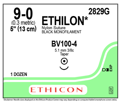 Ethicon 2829G ETHILON® Nylon Suture