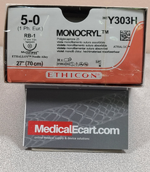 Ethicon Y303H MONOCRYL (poliglecaprone 25) Suture