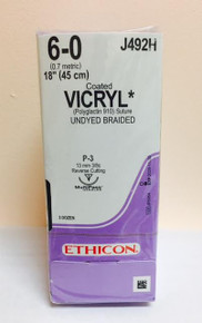 Ethicon J492H COATED VICRYL® (polyglactin 910) Suture
