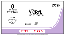 Ethicon J329H COATED VICRYL® (polyglactin 910) Suture