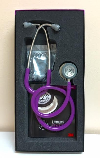 5832 3M Littmann Classic III Stethoscope, Lavender Tube, 27