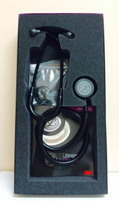 3M Littmann Classic III Stethoscope, All Black Edition, 27" 