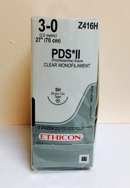 Ethicon Z416H PDS® II (polydioxanone) Suture