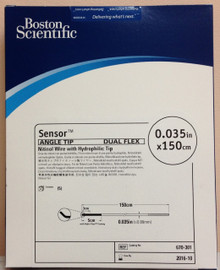 Boston Scientific 670-301 Sensor Angle Tip Dual Flex 0.035" x 150cm