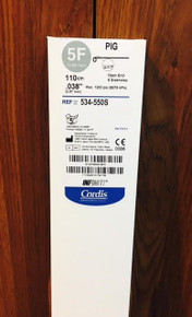 Cordis 534-550S  INFINITI Diagnostic Catheters Ventricular Pigtail 5F 110cm