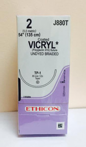 Ethicon J880T COATED VICRYL® (polyglactin 910) Suture