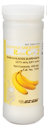 450304 Banana Smoothie Readi-Cat 2 CT Oral Contrast Agent Barium Sulfate 2.1% Oral 