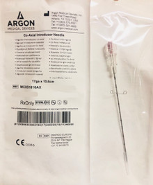 MCXS1816AX Pro-Mag™ Ultra Biopsy Needles Optional Echogenic Co-axial Introducer Needles 17G x 10.6cm co-axial to 765018160, Box of 10