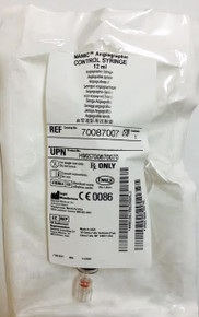 70087007 NAMIC® Angiographic Control Syringes 12mL, Box of 10