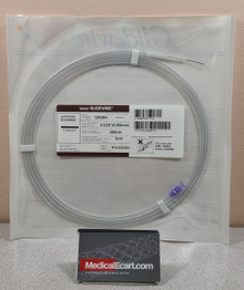 GR3504 Glidewire ® Hydrophilic Coated Guidewire for Peripheral Application Standard, straight tip, .035" diameter, 260 cm long, 3 cm flexible tip length. Box of 5
