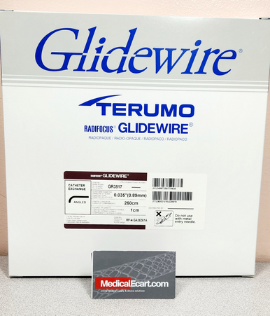 Glidewire Hydrophilic Coated Guidewire GR3517 Terumo, RF*GA35261A