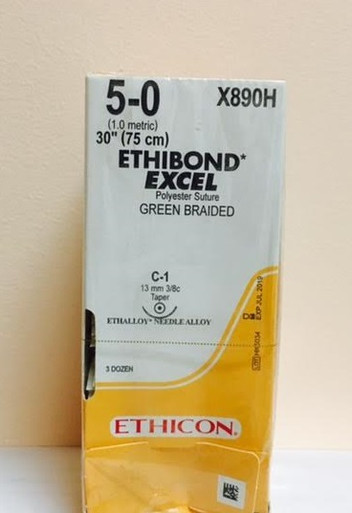 Ethicon X890H ETHIBOND EXCEL® Polyester Suture